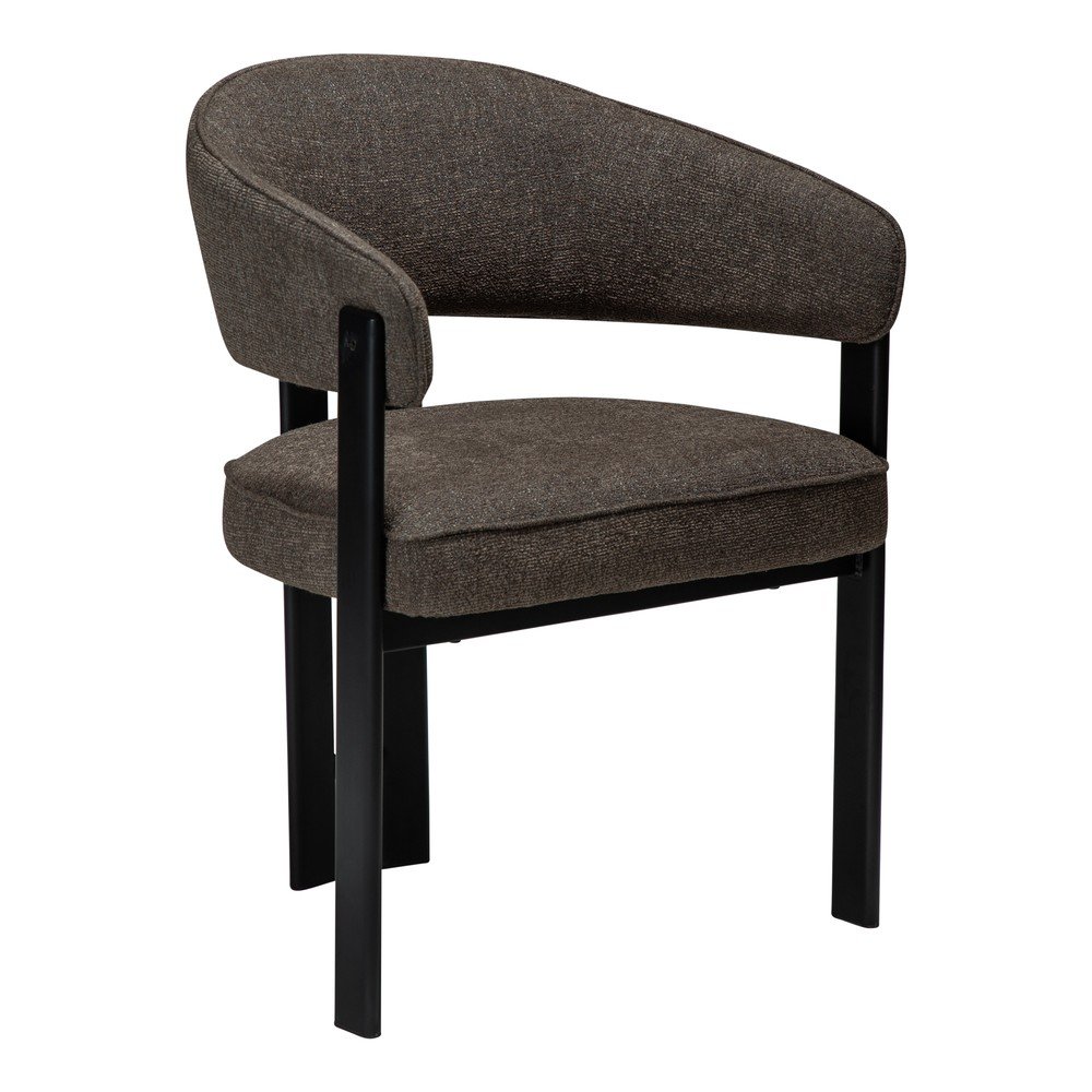 Scaun de living maro cu cotiere Duct – DAN-FORM Denmark
