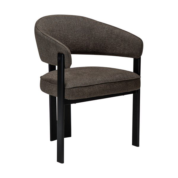 Scaun de living maro cu cotiere Duct – DAN-FORM Denmark