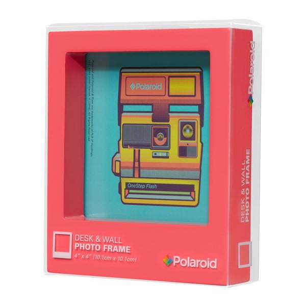 Ramă foto Polaroid, roz-image-2