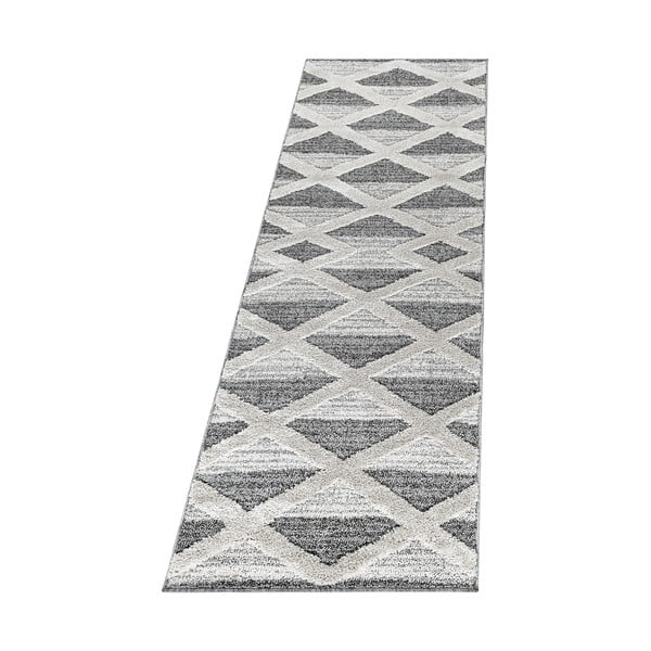 Covor tip traversă gri 80x250 cm Pisa – Ayyildiz Carpets