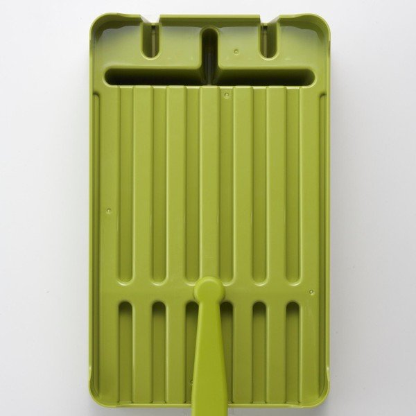 Scurgător vase YAMAZAKI Tower, verde-image-1