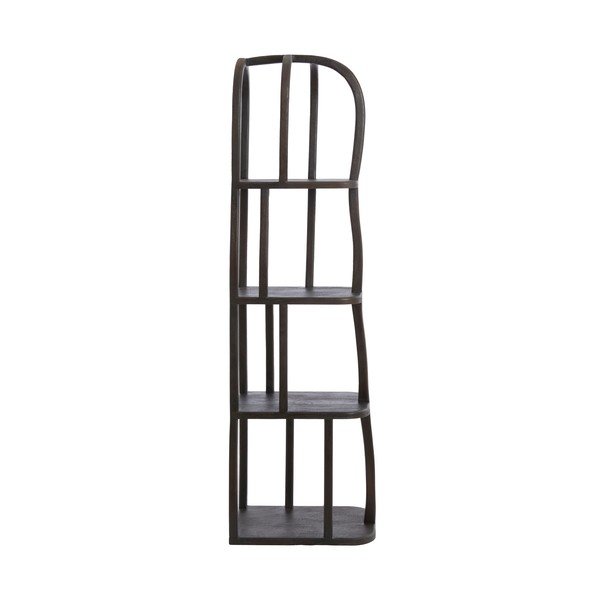 Etajeră în culoare naturală închisă din lemn de mango 53x175x40 cm Lowe – Light & Living-image-1