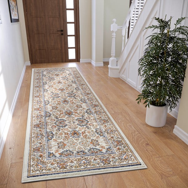 Covor tip traversă crem 80x240 cm Orient Saraceni – Hanse Home-image-1