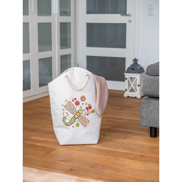 Coș de rufe din material textil 58 l Rollin'Art Libelle – Wenko-image-1