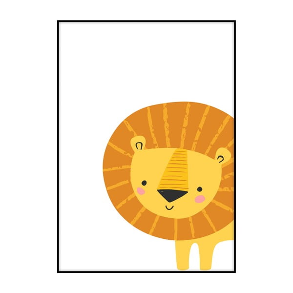 Poster Imagioo Sweet Lion, 40 x 30 cm