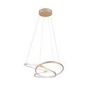 Lustră aurie LED cu intensitate reglabilă Darvin – Trio