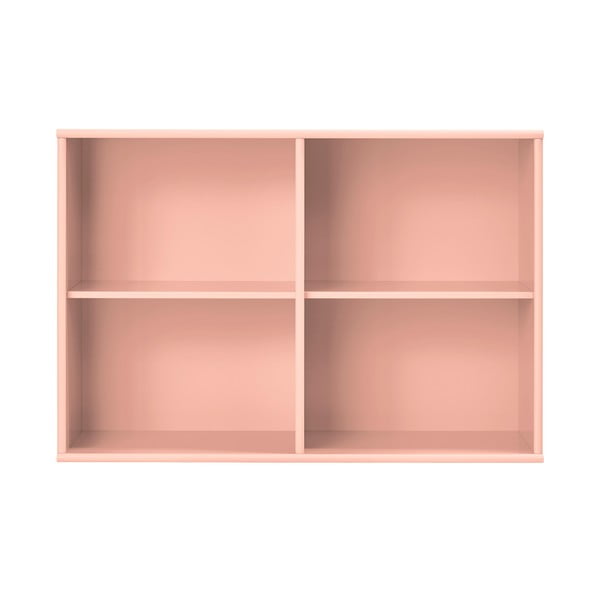 Bibliotecă roz suspendată 89x61x32,5 cm Mistral – Hammel Furniture