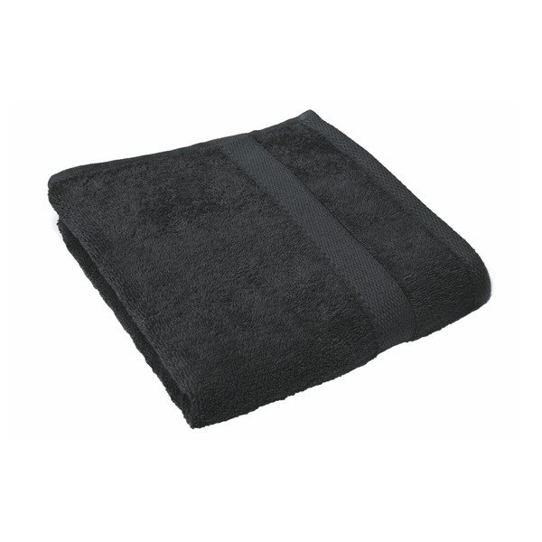 Prosop de mâini Tiseco Home Studio, 50 x 100 cm, negru