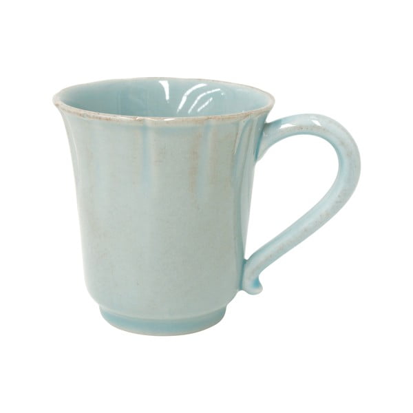 Cană din ceramică Costa Nova Alentejo, 320 ml, turcoaz