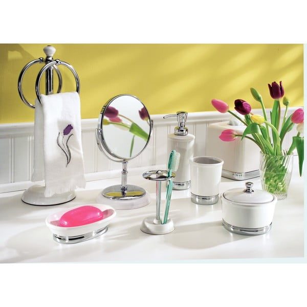 Suport pentru periuțele de dinți iDesign York, alb-image-1