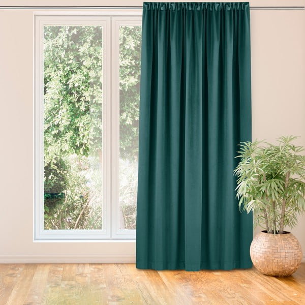 Draperie verde-închis 200x270 cm Vila – Homede-image-1