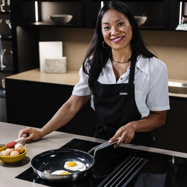 Tigaie cu suprafață antiaderentă din oțel inoxidabil ø 26 cm Chili Ta – FABINI-image-1