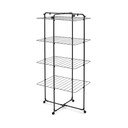 Uscător de rufe negru mat 30 m HangOn Tower – Brabantia
