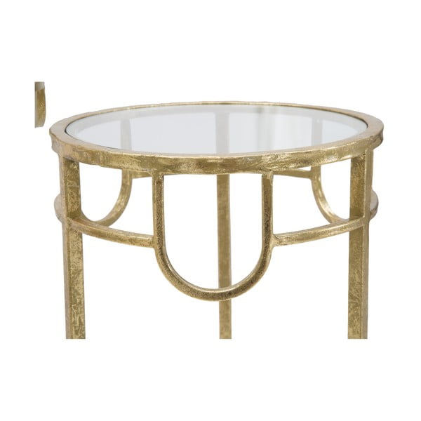 Set 3 măsuțe Mauro Ferretti Lorenzo, auriu-image-4