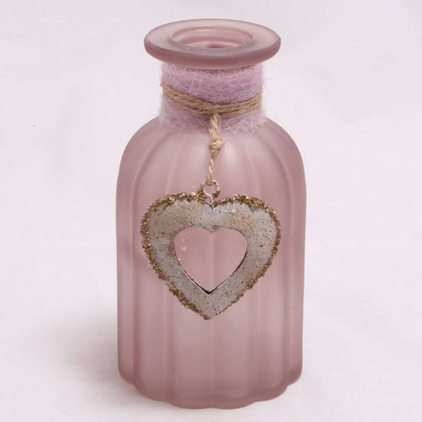 Vază roz decorativă Dakls Heart