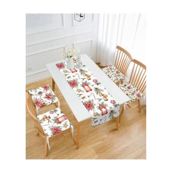 Set napron de masă și perne de scaun 5 buc. Lantern – Mila Home-image-1