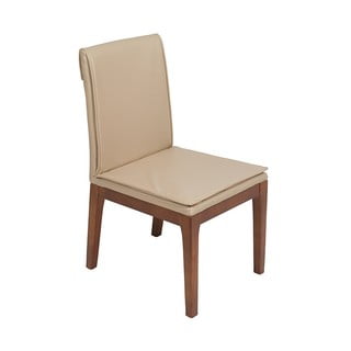 Set 2 scaune cu structură din lemn de stejar Santiago Pons Donato, crem