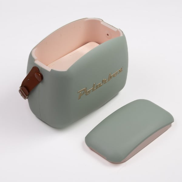 Cutie termoizolantă verde prăfuit 6 l Classic Gold – Polarbox-image-3