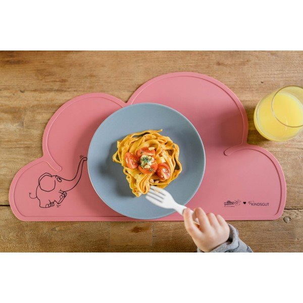 Suport din silicon pentru masă Kindsgut Mouse, 49 x 27 cm, roșu-image-2