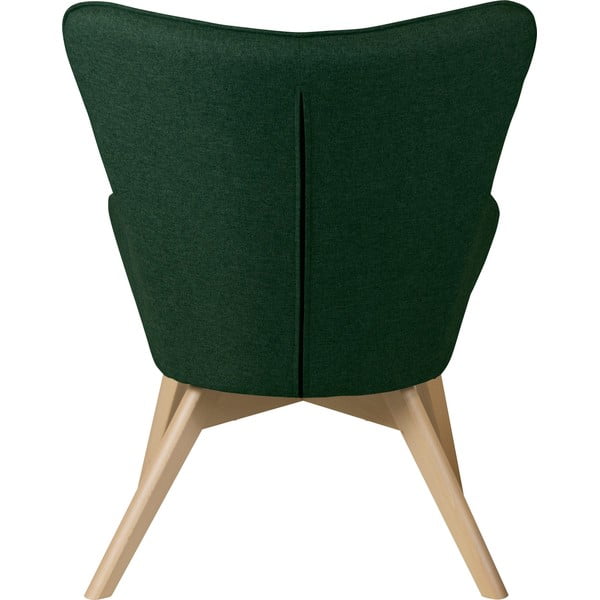 Fotoliu cu taburet verde închis Niko – Ropez-image-4