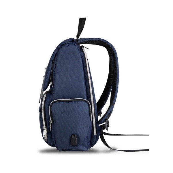 Rucsac maternitate cu port USB My Valice MOTHER STAR Baby Care Backpack, albastru închis-image-2