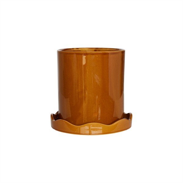 Ghiveci decorativ din gresie handmade ø 16,5 cm Nami – OYOY Living Design