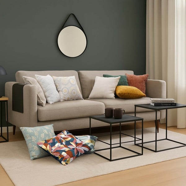 Față de pernă din bumbac 40x40 cm Sylvia – douceur d'intérieur-image-3