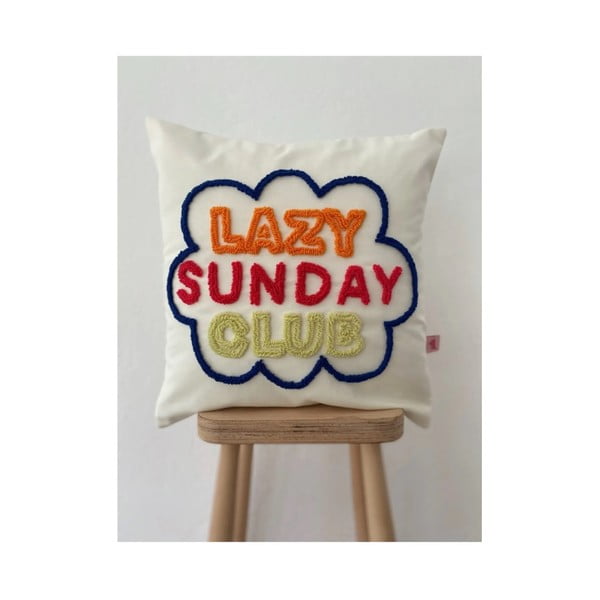 Față de pernă 45x45 cm Lazy Sunday CLub – Oyo home