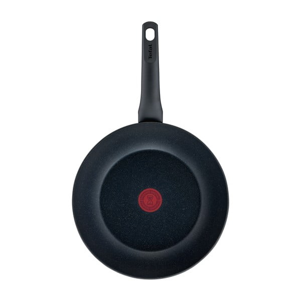Tigaie tip wok cu suprafață antiaderentă din aluminiu ø 28 cm Black stone G2811972 – Tefal-image-1