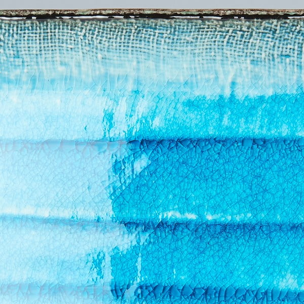 Farfurie servire din ceramică MIJ Sky, 21 x 13,5 cm, albastru-image-2