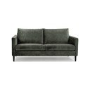 Canapea verde/gri   din catifea 153 cm Adagio - Scandic