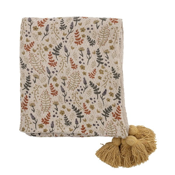 Pătură pentru copii bej 130x160 cm Filipa – Bloomingville Mini