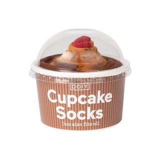Șosete DOIY Cupcake Chocolate, mărime 36-46