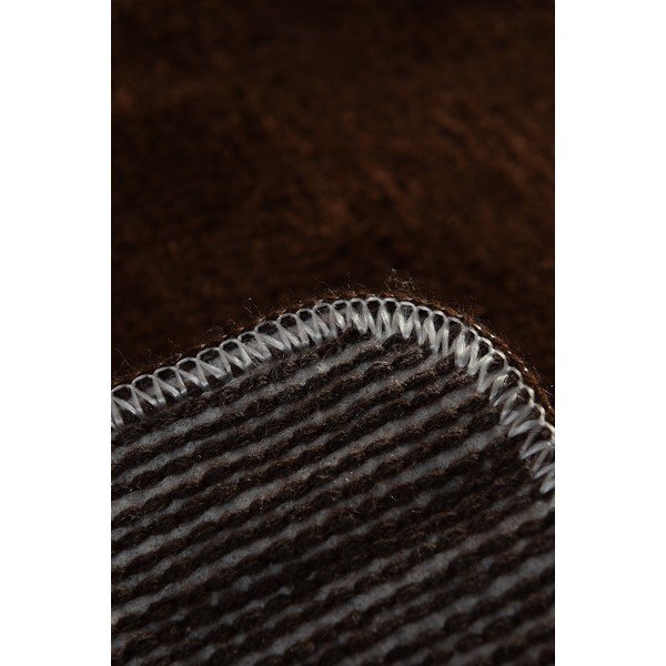 Covoraș de baie maro închis ø 90 cm Havai – Foutastic-image-2