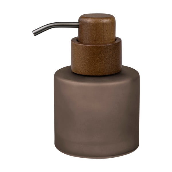 Dozator de săpun lichid maro din sticlă 310 ml Modest – Mette Ditmer Denmark