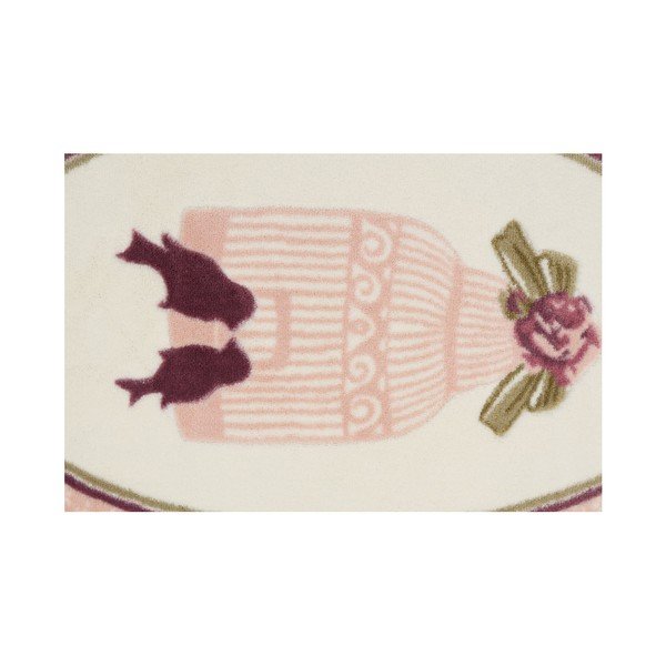 Covoraș de baie Confetti Bathmats Birdcage Pink, 66 x 53 cm-image-2