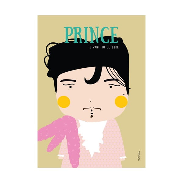 Poster NiñaSilla Prince, 21 x 42 cm