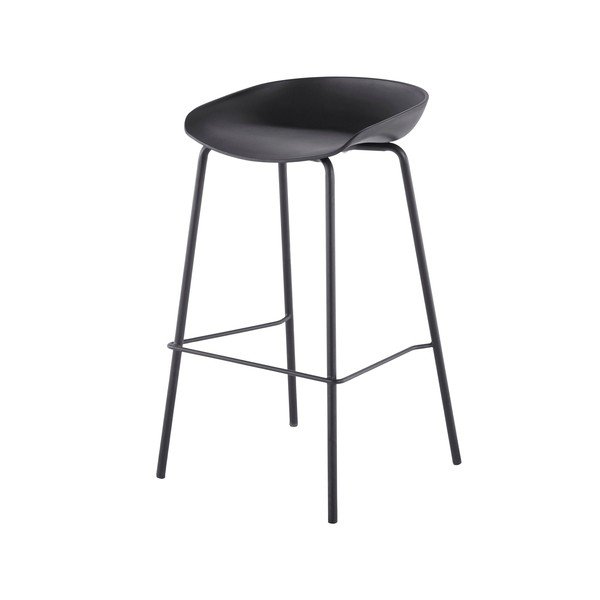 Scaune de bar negre 2 buc. 79 cm Daisy - Støraa-image-4