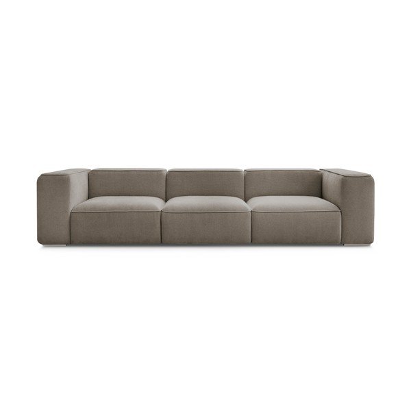 Canapea gri/bej 345 cm Zephyr – Bobochic Paris