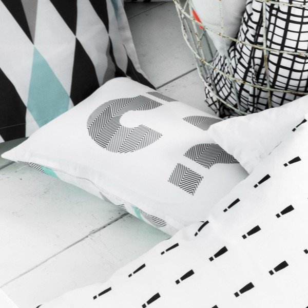 Set 2 huse de pernă Blanc Five, 50 x 50 cm-image-1