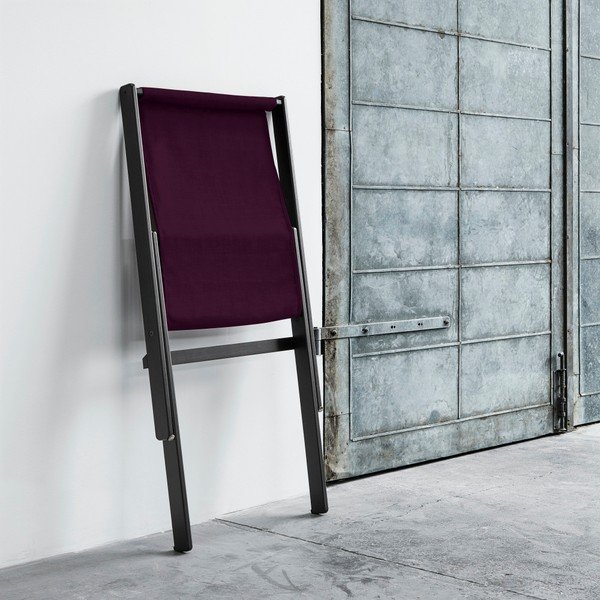 Fotoliu pliabil Karup Boogie Black/Purple Plum-image-3