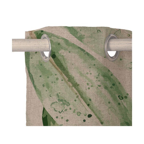Draperie verde-maro 140x280 cm Basic – Happy Friday-image-3