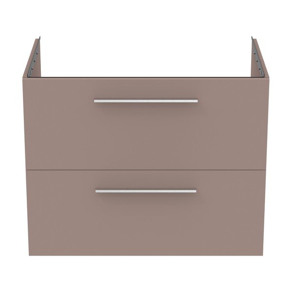 Dulap sub chiuvetă gri/bej suspendat 80x63 cm i.Life B – Ideal Standard
