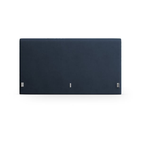 Tăblie de pat albastru-închis tapițată 190,5x100 cm Remo – Micadoni -image-2