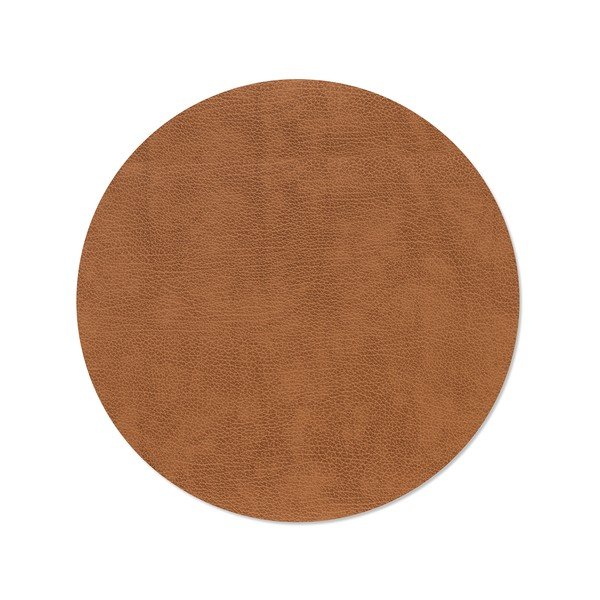 Suport pentru farfurii din piele ecologică ø 40 cm Circle XL Bull – LIND DNA