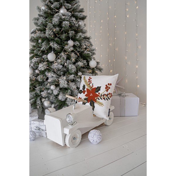 Pernă decorativă 45x45 cm  cu model de Crăciun Christmas Star – Butter Kings-image-1