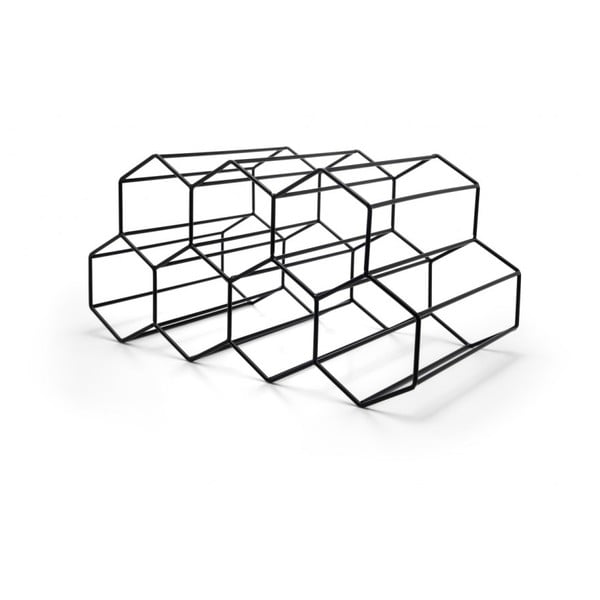 Raft negru de vin din metal - Leopold Vienna-image-3