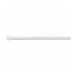 Tijă perdea pentru cabina de duș cu lungime ajustabilă iDesign, lungime 127 - 221 cm, alb