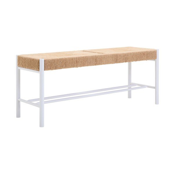 Bancă în culoare naturală din lemn masiv Bandar – Premier Housewares