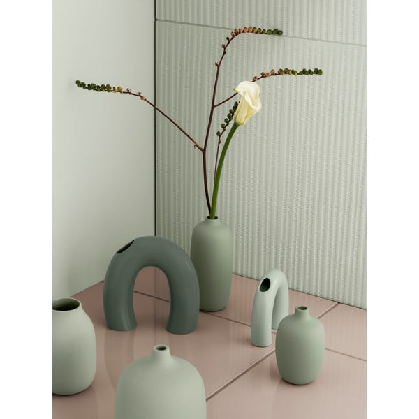 Vază verde din ceramică (înălțime 12 cm) Kagetsu – Blomus-image-1